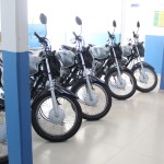 ENTREGA DAS MOTOS NA UNIDADE MISTA DE SAÚDE