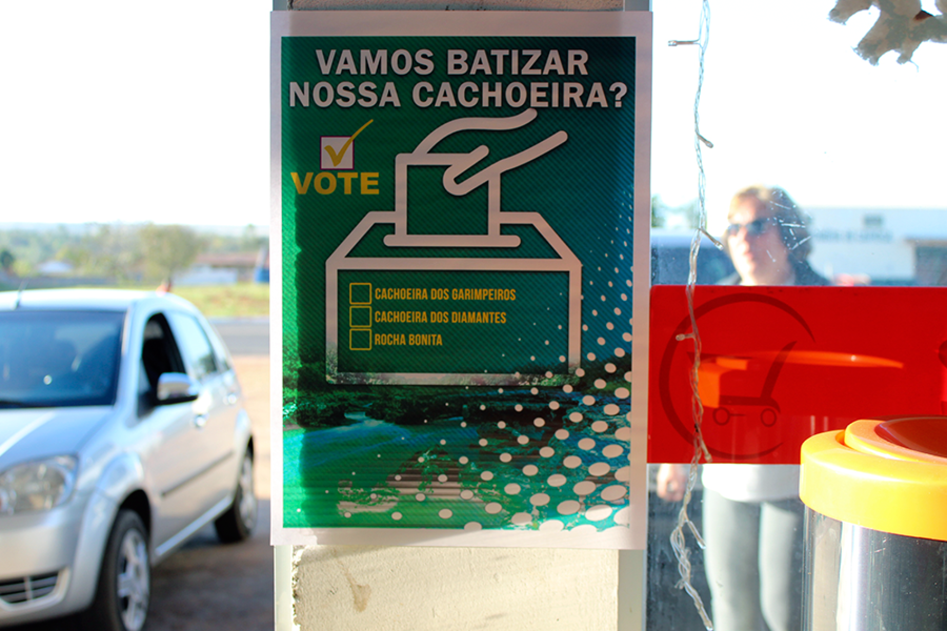  VAMOS BATIZAR NOSSA CACHOEIRA? 