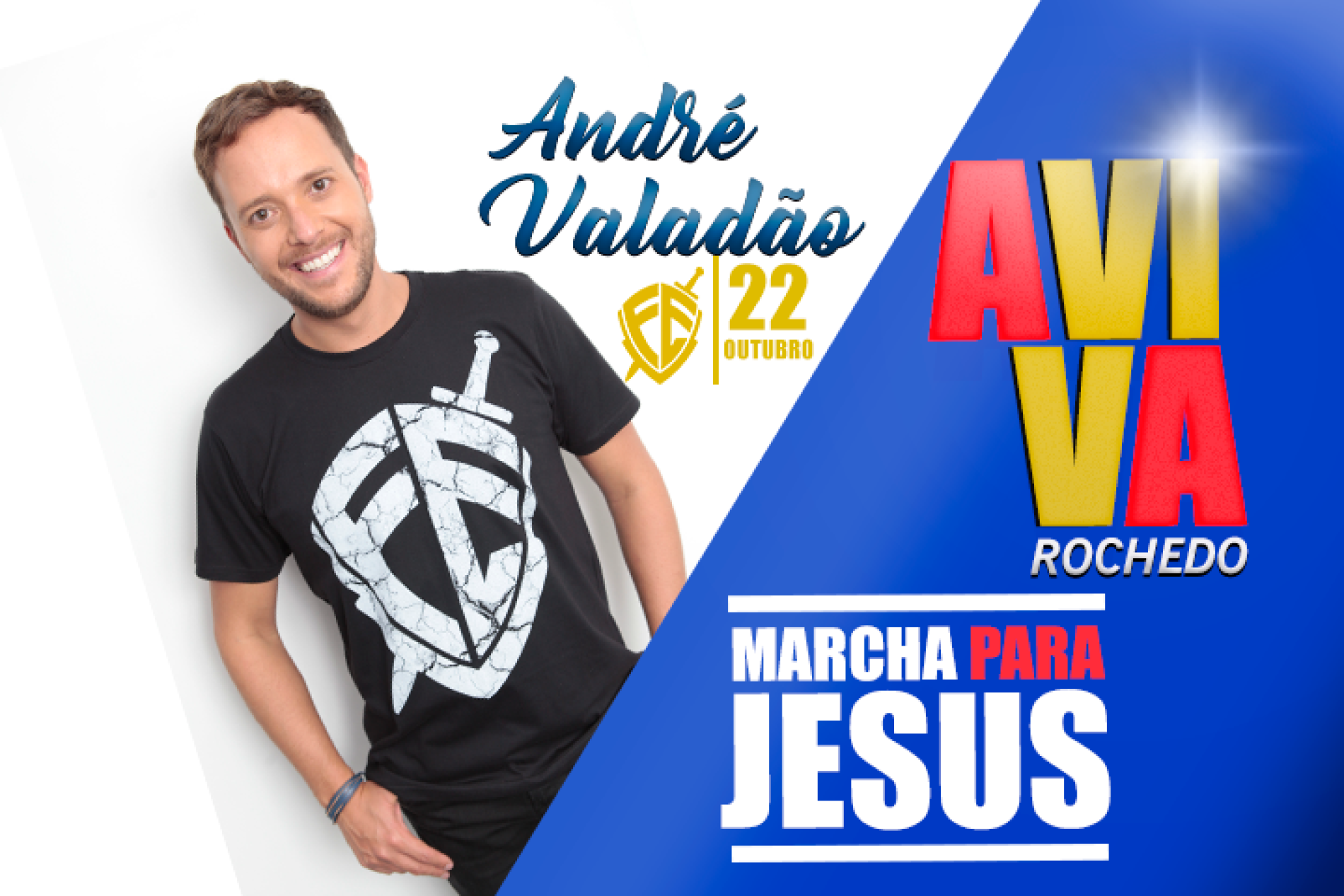 AVIVA ROCHEDO! O maior encontro de fé que Rochedo já viu