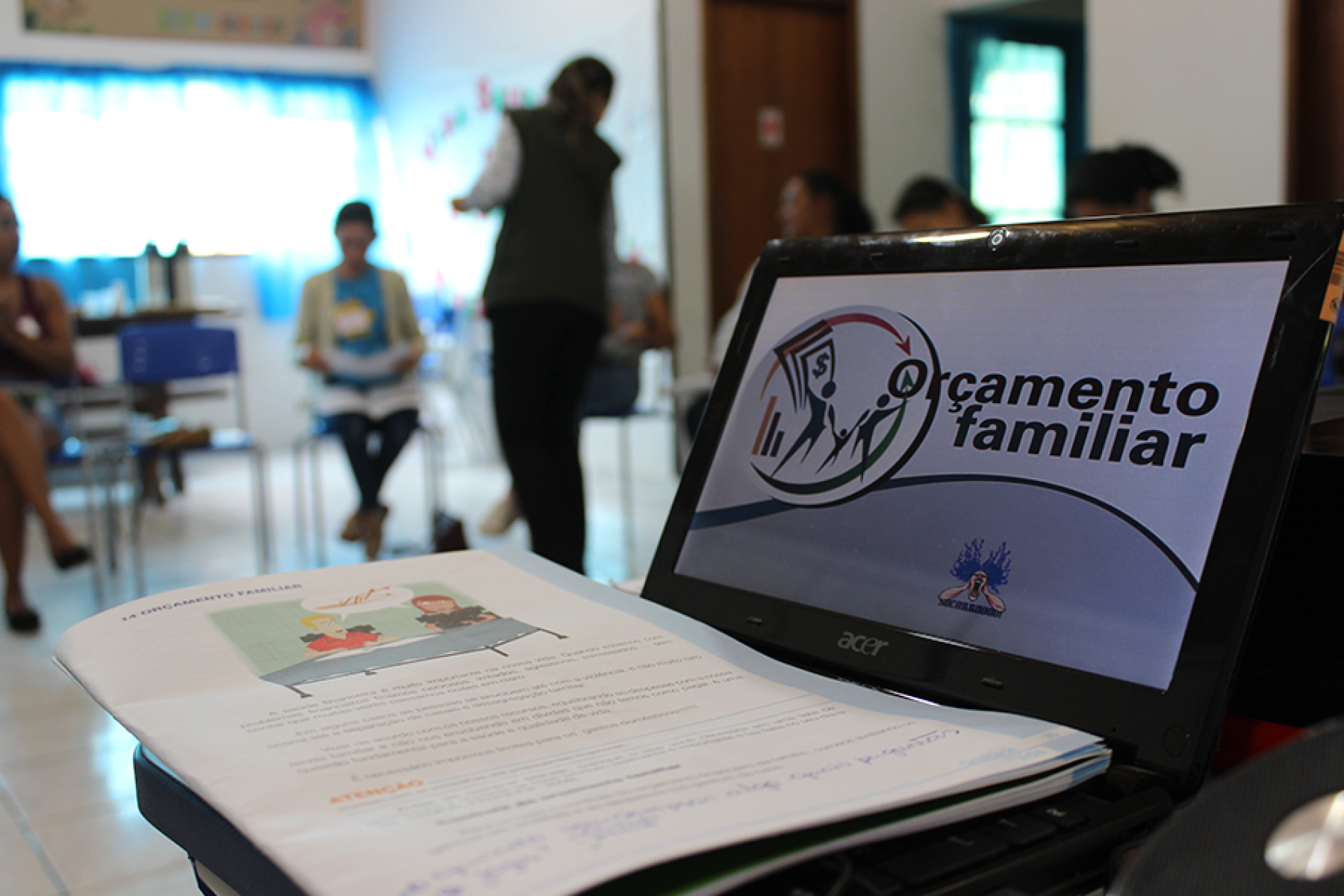 Curso ensinou famílias a gerenciar o orçamento doméstico