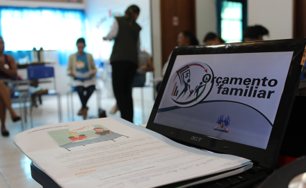 Curso ensinou famílias a gerenciar o orçamento doméstico