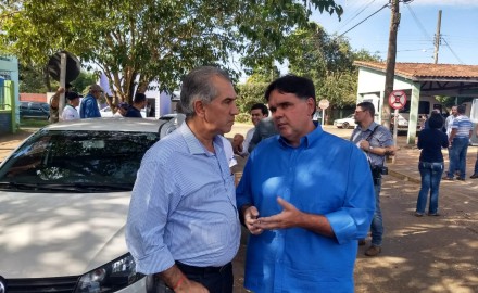 VISITA DO GOVERNADOR REINALDO AZAMBUJA A ROCHEDO