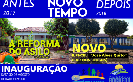 NOVO LOCAL ILPI-CEL “JOSÉ ALVES QUITO” (LAR DOS IDOSOS)
