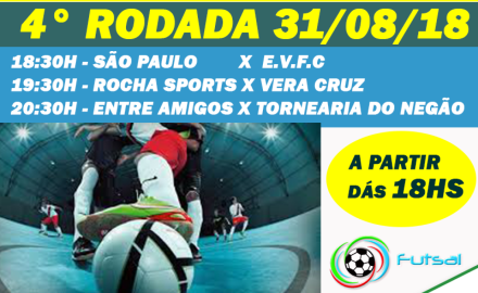 SEXTA DE FUTEBOL NO GIN&Aacute;SIO