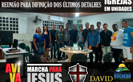 REUNI&Atilde;O AVIVA ROCHEDO 2018