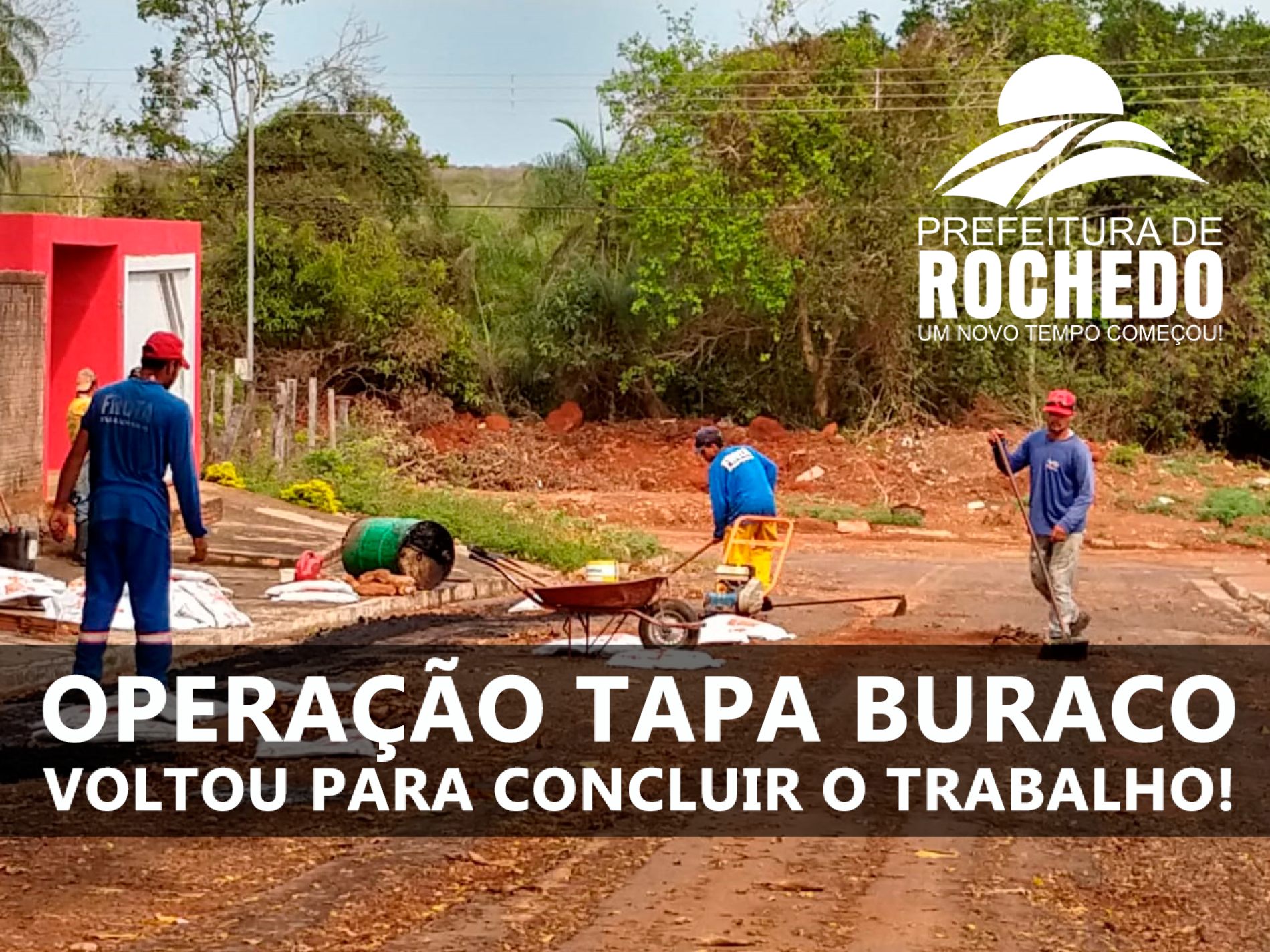 Operação tapa Buraco Retornou