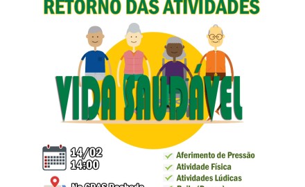 Retorno Das Atividades Do Grupo Vida Saudável
