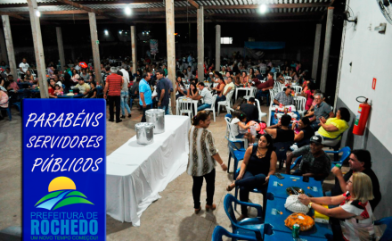 Festa do Servidor reuniu mais de 600 pessoas no Salão Paroquial