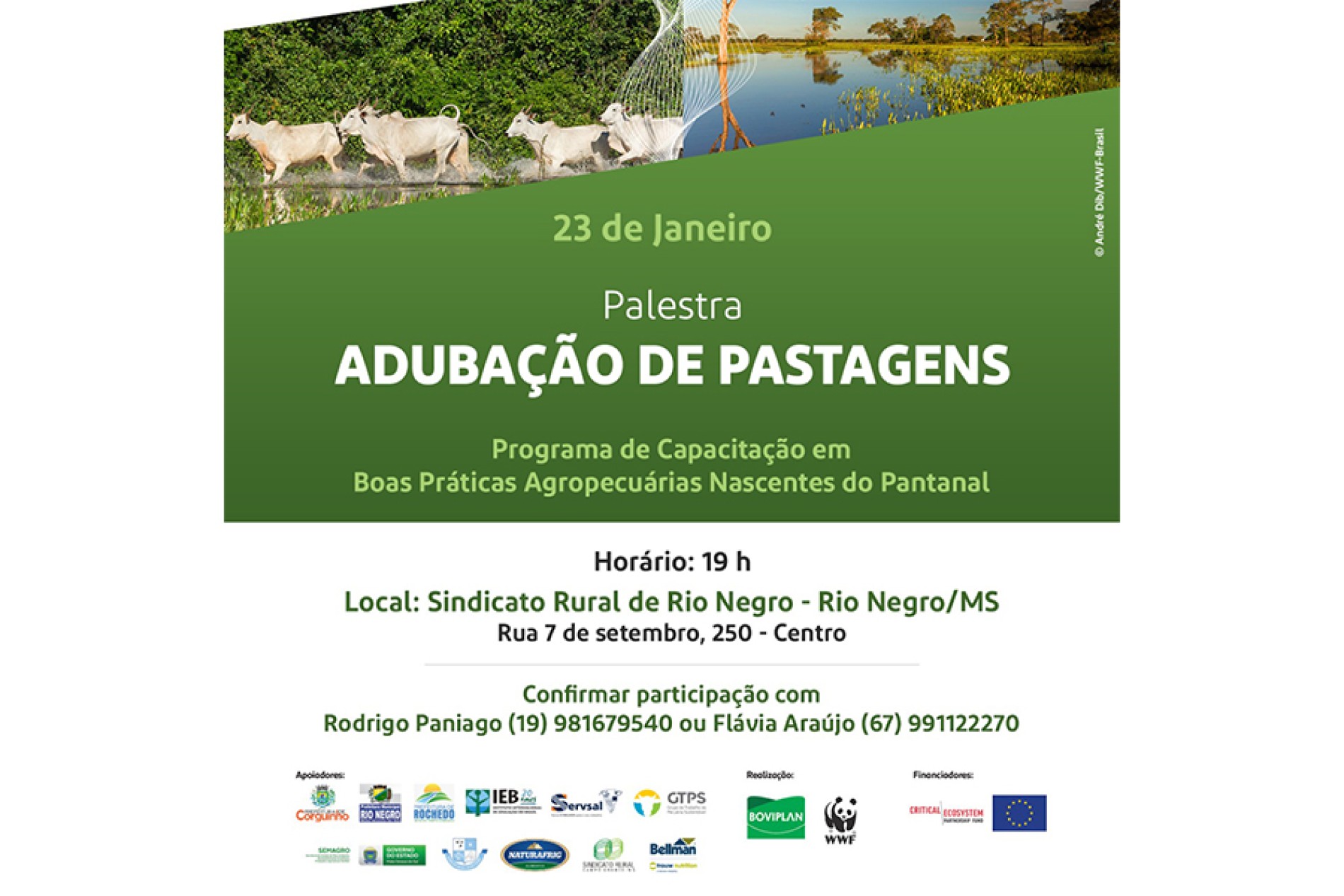 Seminário BPA Nascentes do Pantanal