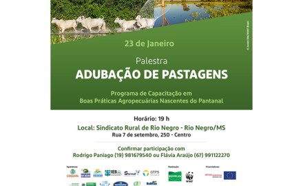 Seminário BPA Nascentes do Pantanal