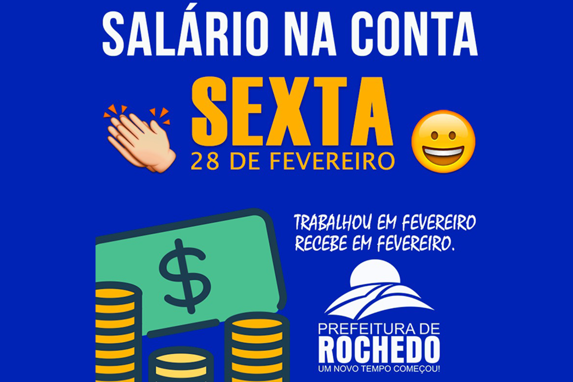 SALÁRIO NA CONTA "FEVEREIRO 2020"