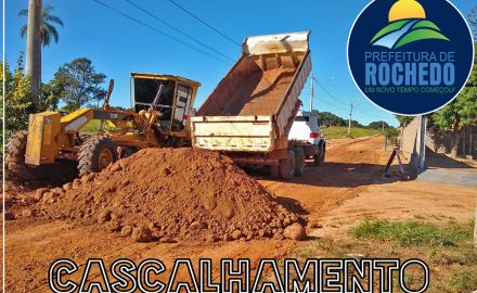 Ação de Cascalhamento na Cidade