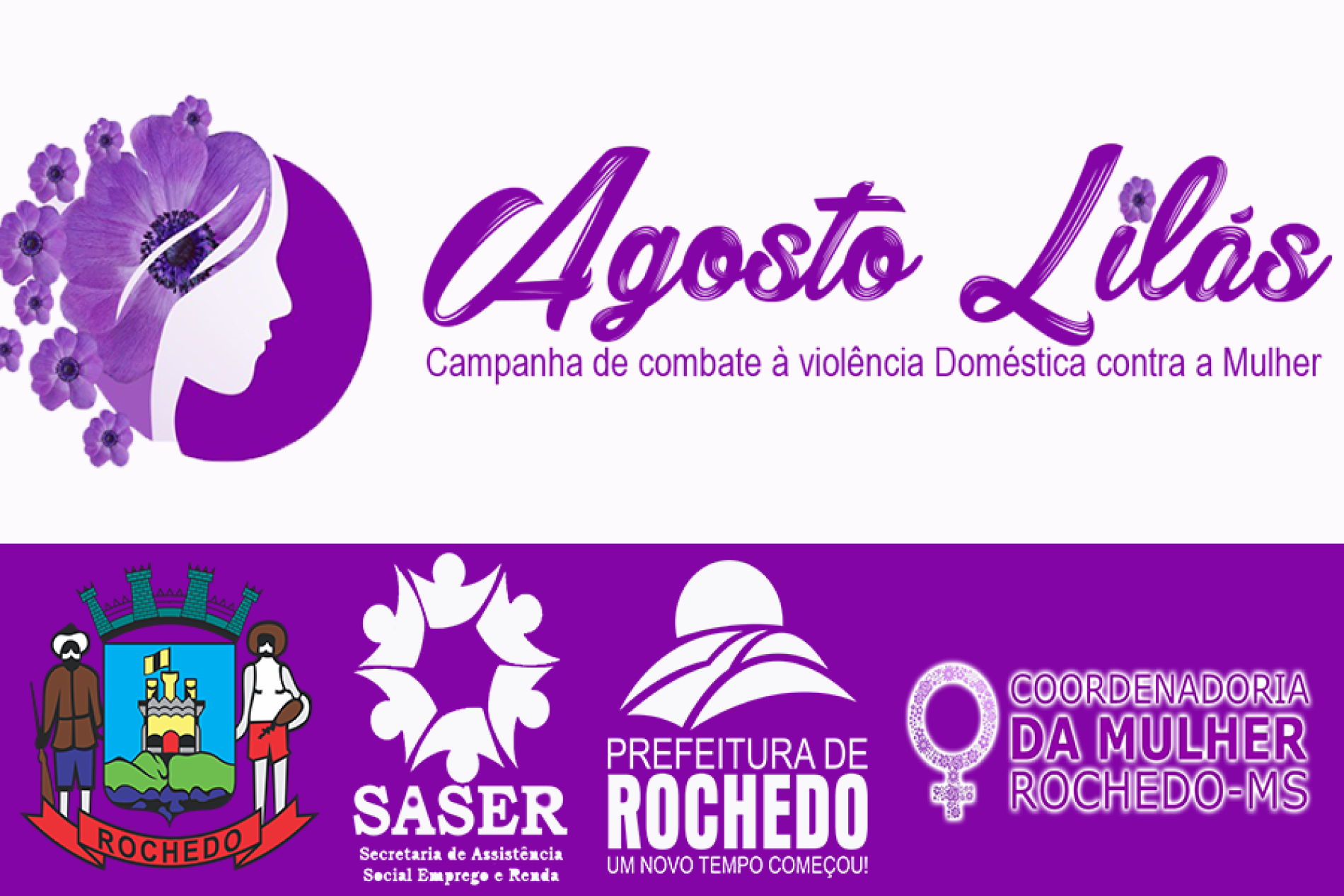 Agosto Lilás já se iniciou em nosso município