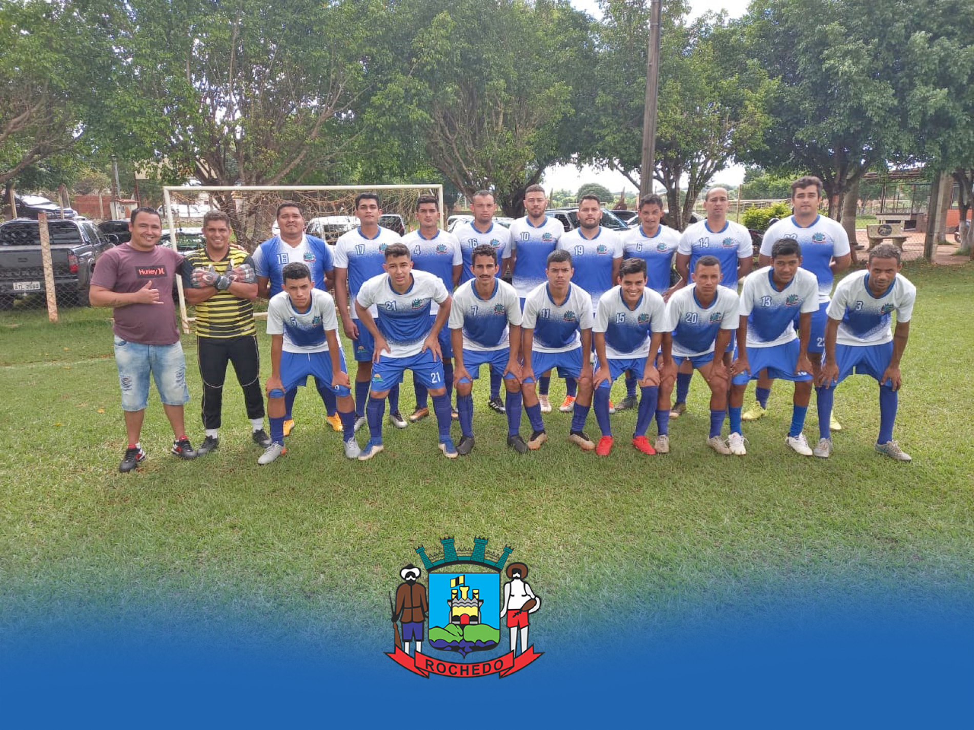 PARA FAZER BONITO NO CAMPEONATO DA UEFA-MS, TIME DO ROCHEDO FC, ALÉM DOS TREINOS, REALIZA TAMBÉM JOGOS AMISTOSOS