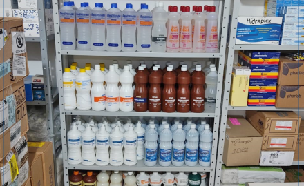 Farmácia Abastecida e Organizada