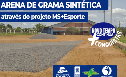 As Obras em prol da População não param no “NOVO TEMPO CONTINUA. "