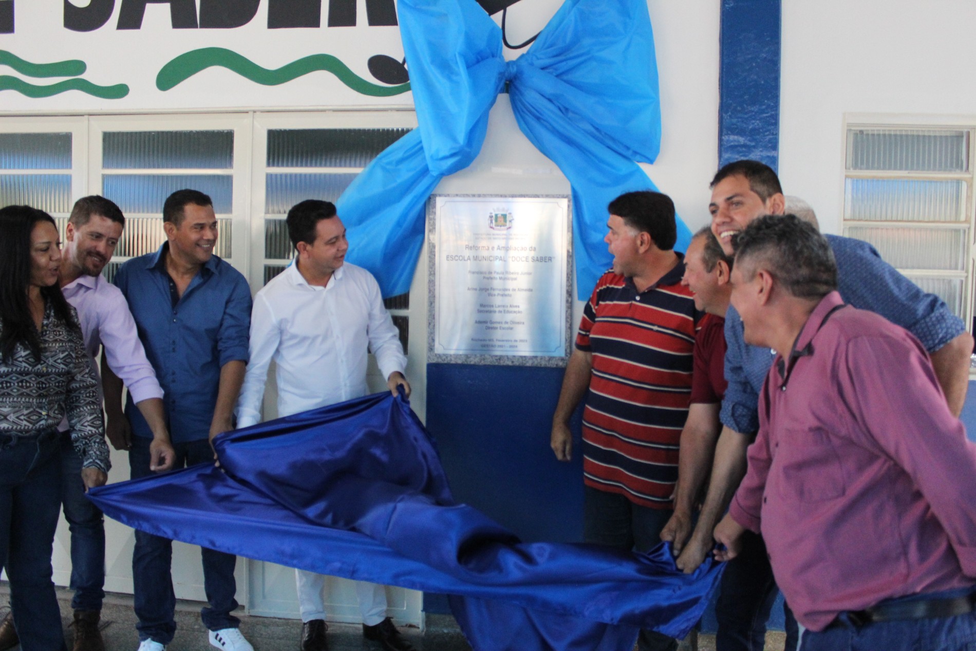 Reinauguração Escola Municipal Doce Saber