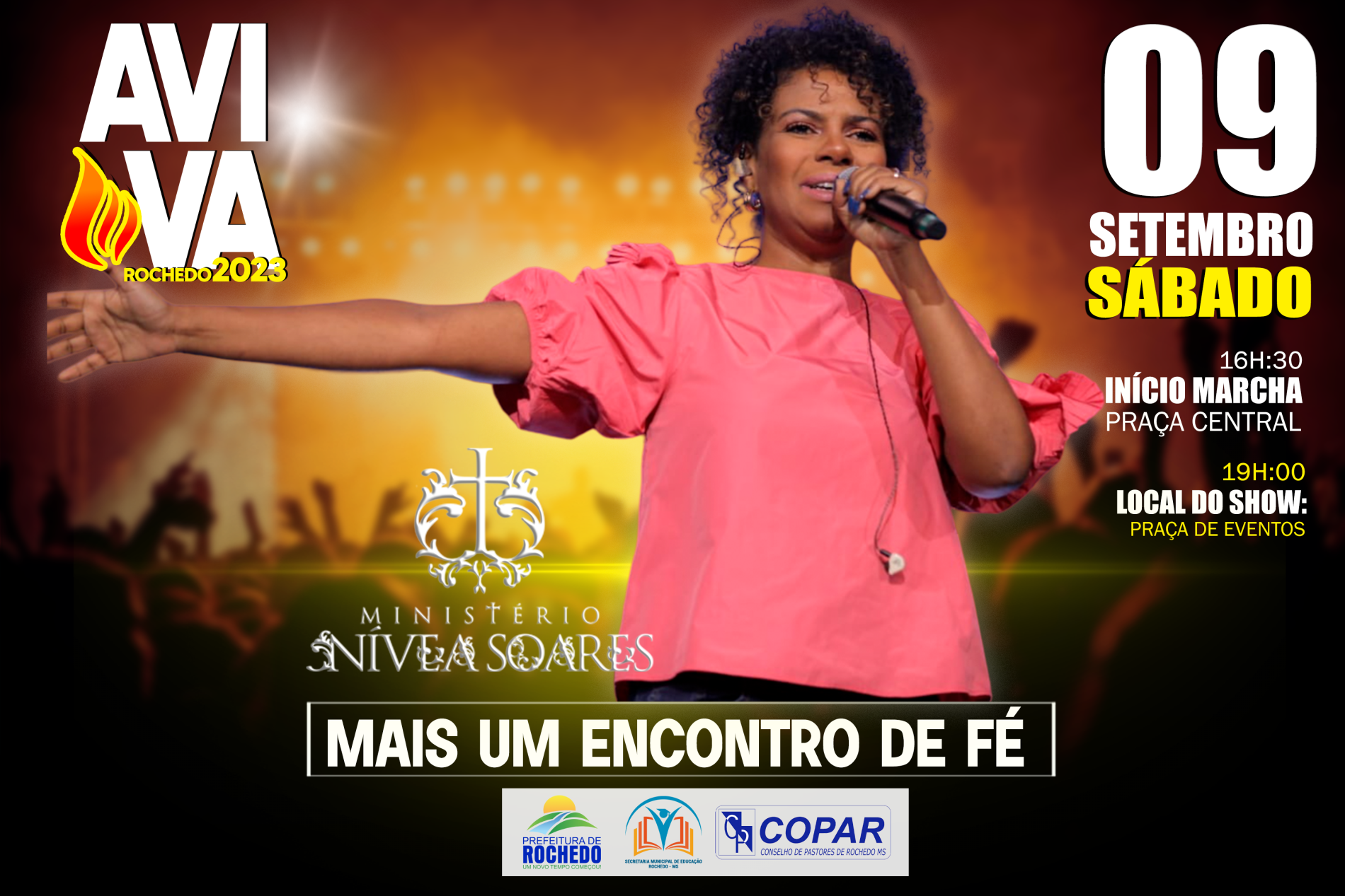 AVIVA ROCHEDO 2023! Um Encontro de fé 