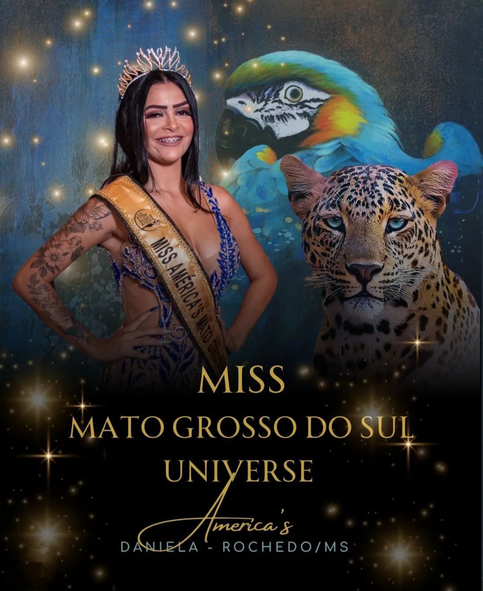 REPRESENTANTES DE ROCHEDO BRILHAM NO MISS MATO GROSSO DO SUL UNIVERSE 2023 – BELEZA FASHION MS