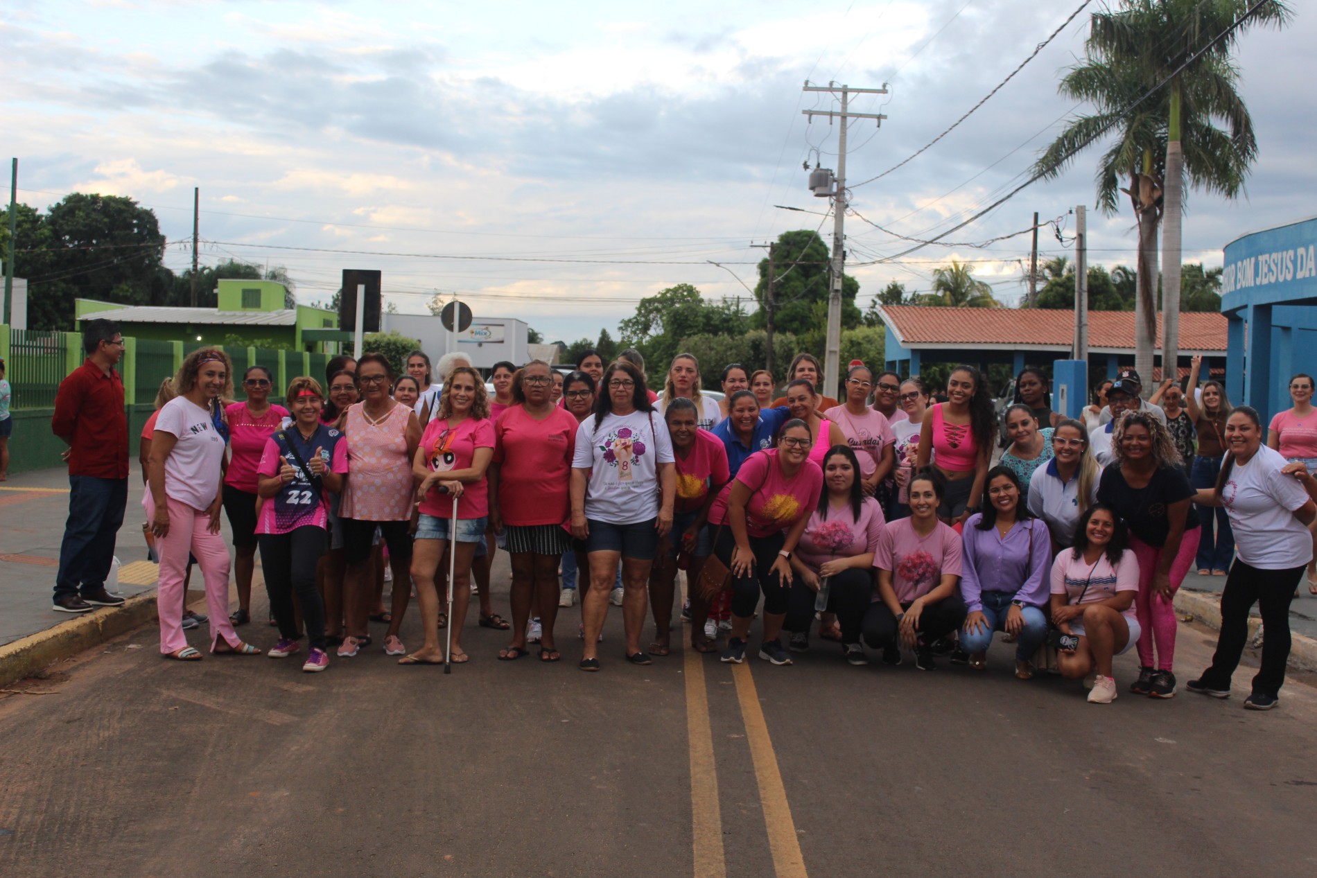 4°PASSEIO CICLÍSTICO E CAMINHADA EM HOMENAGEM AO MÊS DA MULHER
