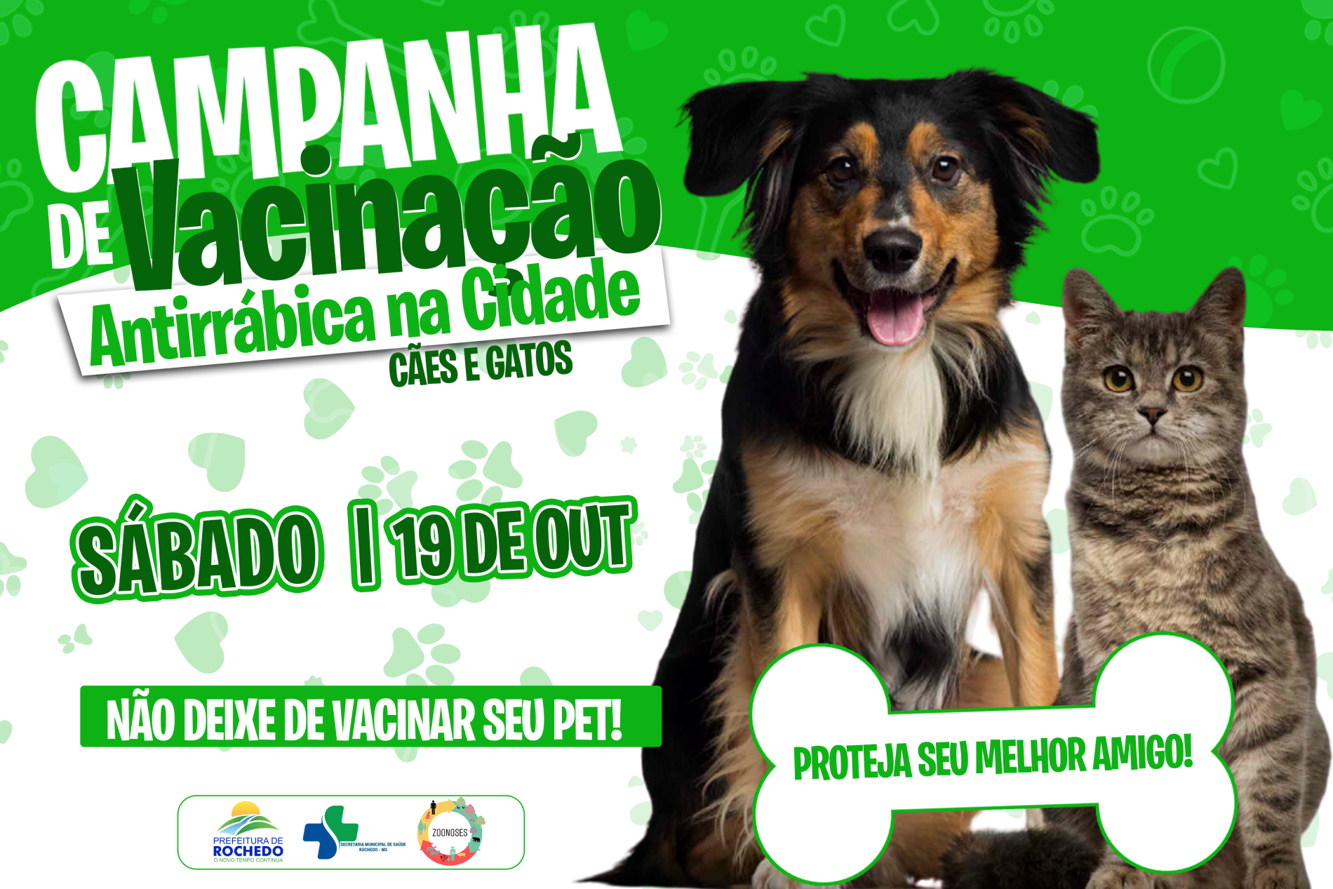 VACINAÇÃO ANTIRRÁBICA | Outubro